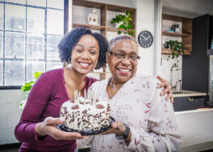 Celebrating Grandma's Birthday